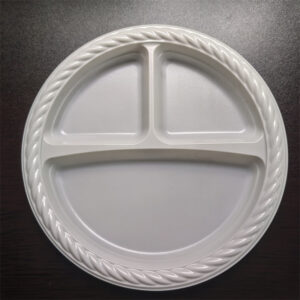 Disposable Plastic Dinner Salad Plates for Weddings Parties and Events