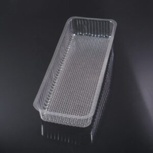 Custom Food Grade Plastic Clear Food Tray Snack Packing Biscuit Trays