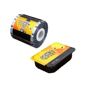 Custom Food Grade Printed Logo Easy Peel Beverage Milk Tea Cup Sealing Film