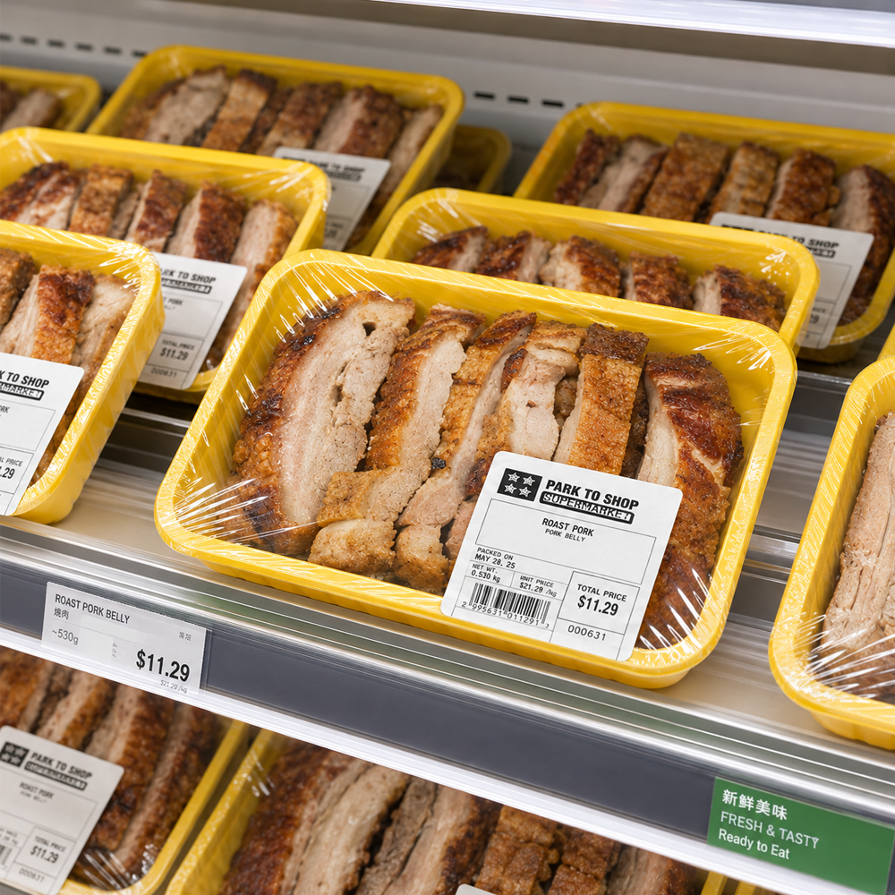 Disposable Fresh Meat Tray,Rigid Plastic Packaging Tray For Frozen Poultry Seafood - Image 2