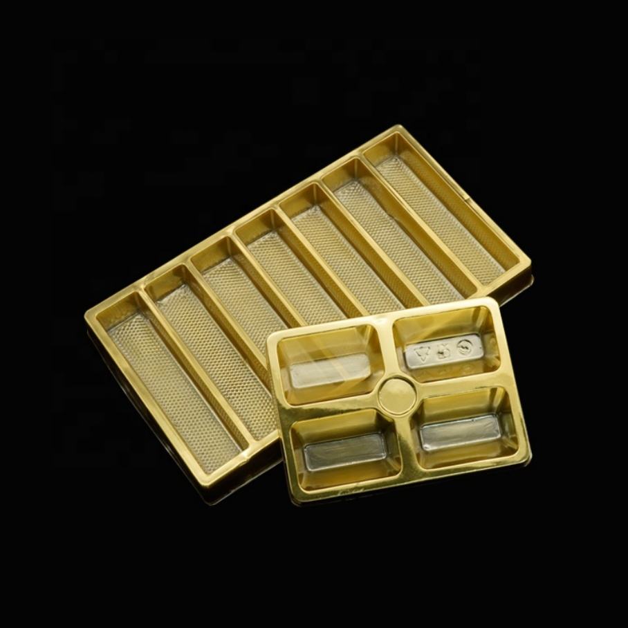 Custom Chocolate Cookie Candy Food Grade Plastic Tray Dividers Inner Container
