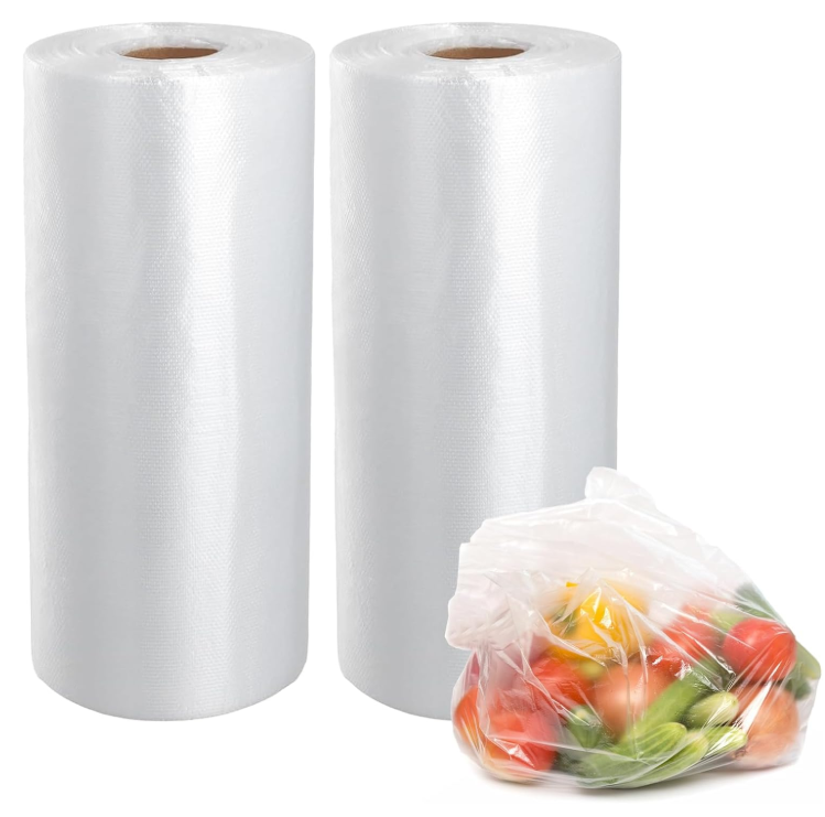HDPE Clear Produce Roll Bags Tear off Food Grade Plastic Bags for Packaging - Image 4
