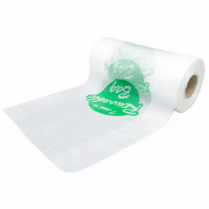 HDPE Clear Produce Roll Bags Tear off Food Grade Plastic Bags for Packaging