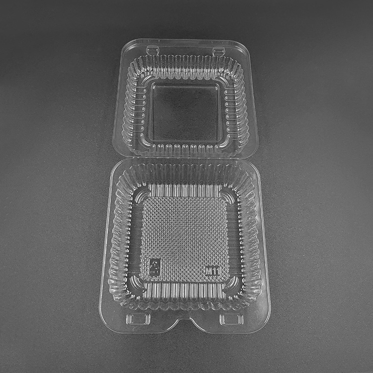 Custom Disposable PET Anti-Fog Clamshell Packaging Trays For Fresh Food Display - Image 3