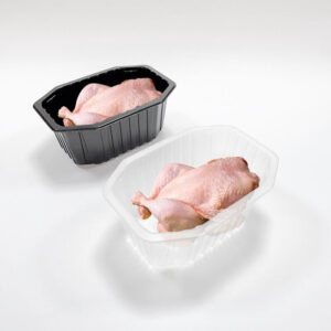 Food Grade PP MAP Tray Frozen Whole Chicken Poultry Meat Packaging Tray