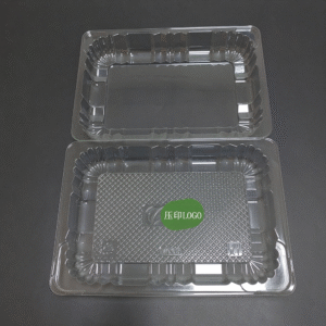 Clear Anti-Fog PET Clamshell Food Boxes,Custom Embossed Logo For Fruit & Vegetable